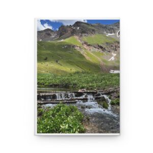 Mountain scene Hardcover Journal Matte