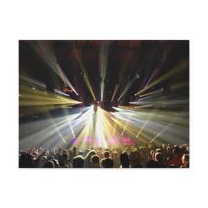 Live Concert Stretched Canvas