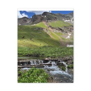 Mountain Stream Stretched Canvas