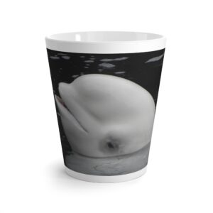 Baby Beluga Whale Latte Mug