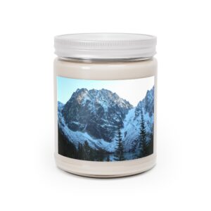 Dragon Tail Peak Scented Soy Candles with White Lid, 9oz
