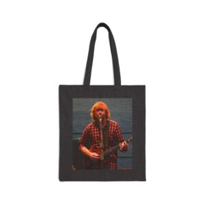 Guitarist Cotton Canvas Tote Bag